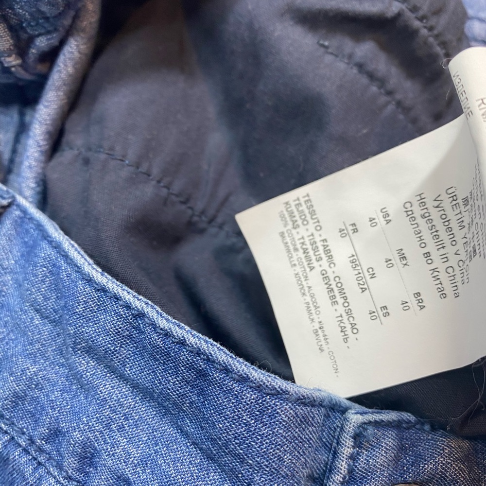 A/X Armani Exchange denim shorts Size 40 - Picture 9 of 11